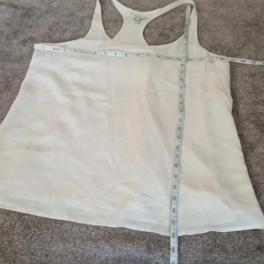 Joie cream silk racerback pocket tank - Picture 4 of 7